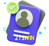 Tornar-se um membro do 271WIN é muito simples